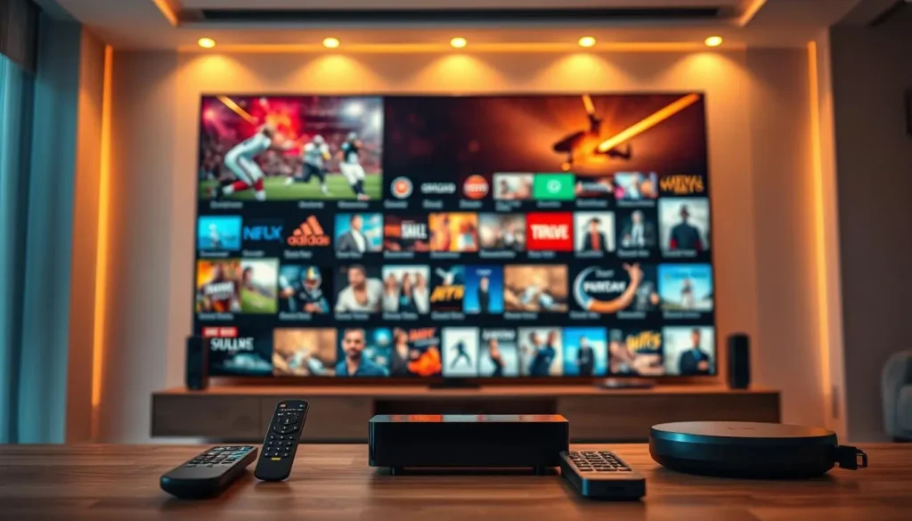 Abonnements IPTV en 4K – Chaînes illimitées et sport en direct