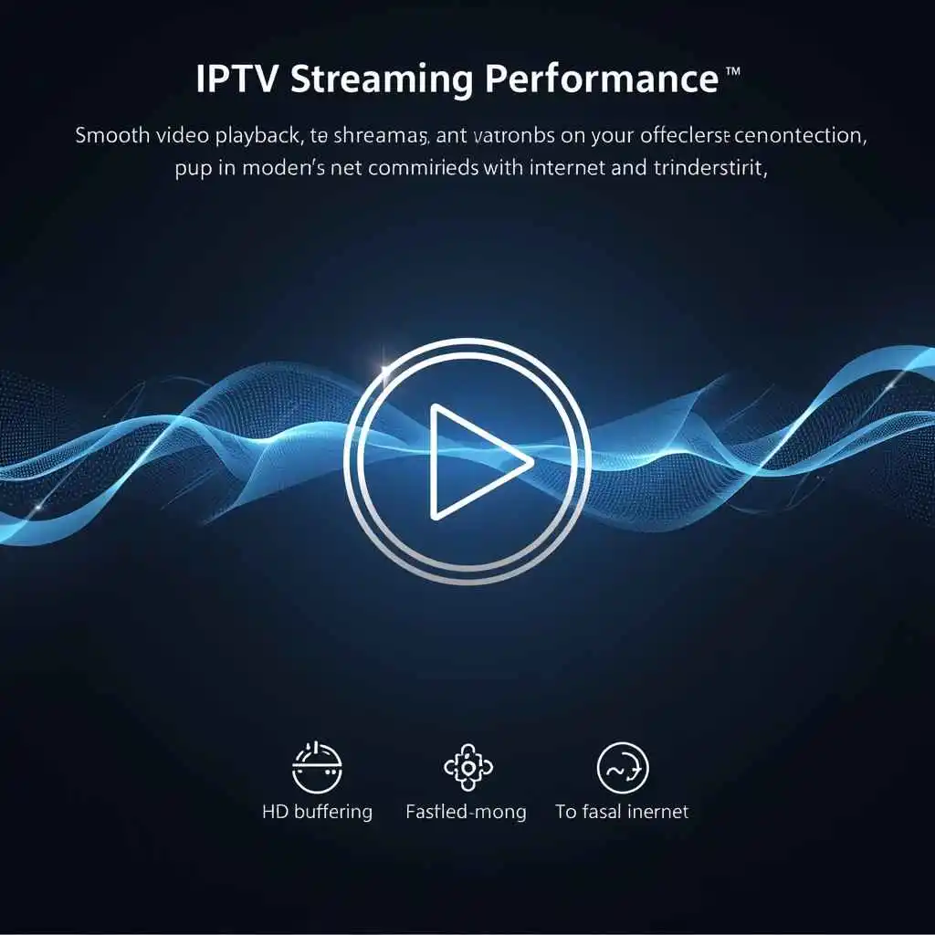 abonnement iptv 12 mois - cdiscount affiché sur écran avec accès continu aux chaînes tv et contenus premium