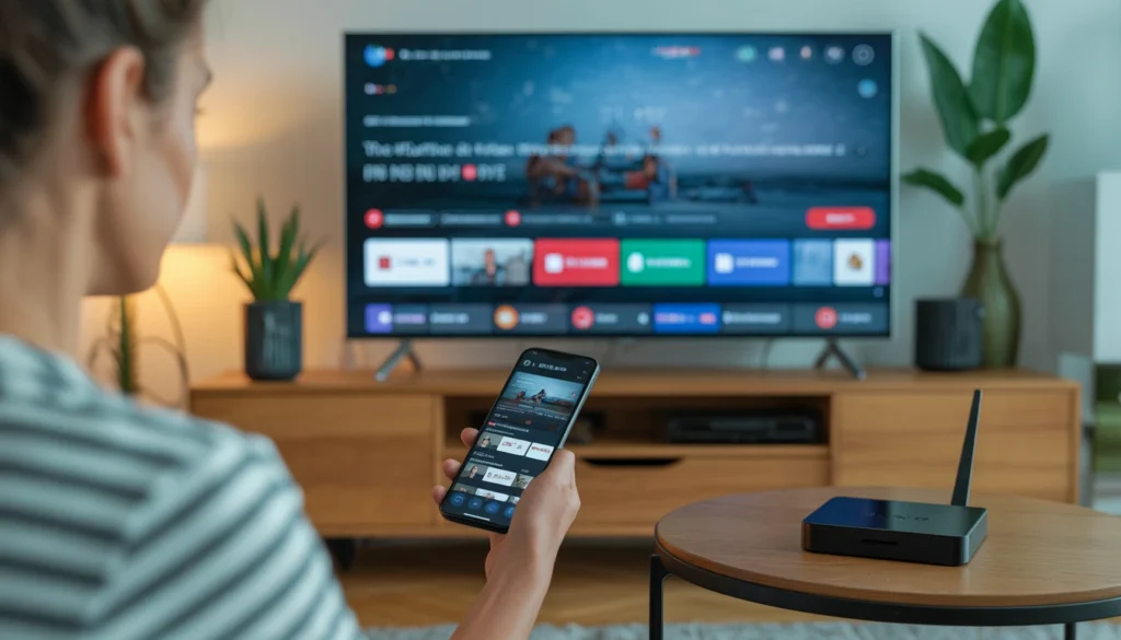 interface nox iptv pro avec films et séries à la demande